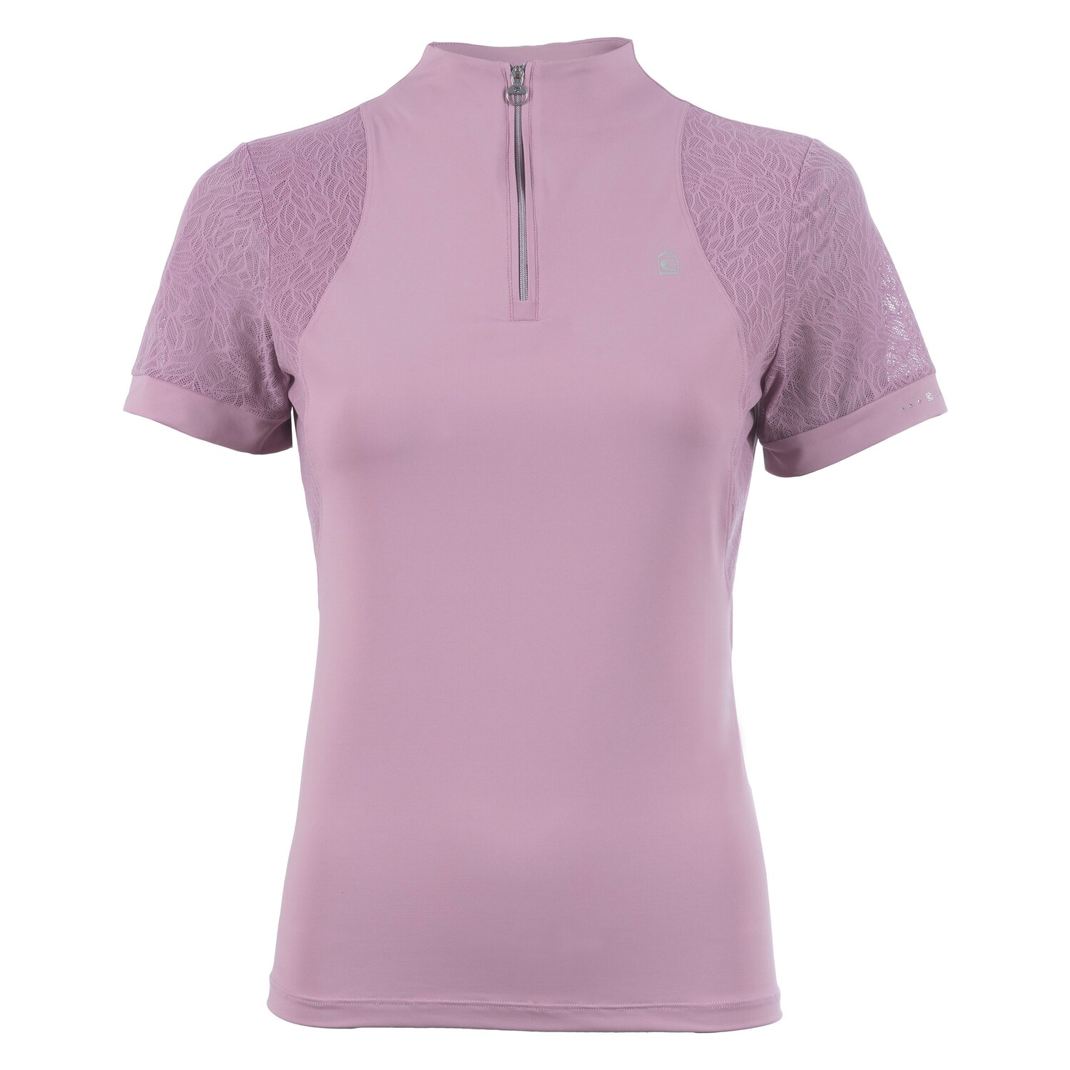 Cavallo Trainingsshirt CAVAL LACE HALFZIP SHIRT - dusty rose