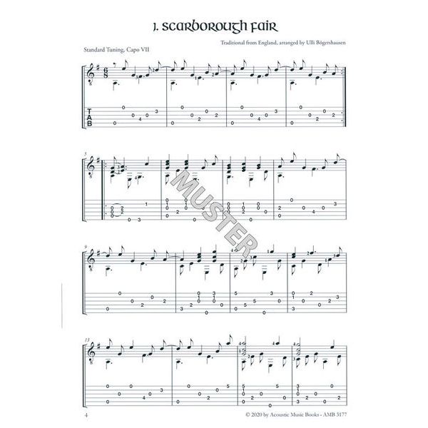 Acoustic Music Books Celtic Fingerstyle Guitar