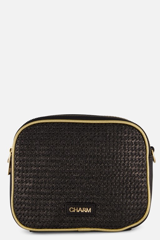 Charm Endlebury Schoudertas zwart Nylon