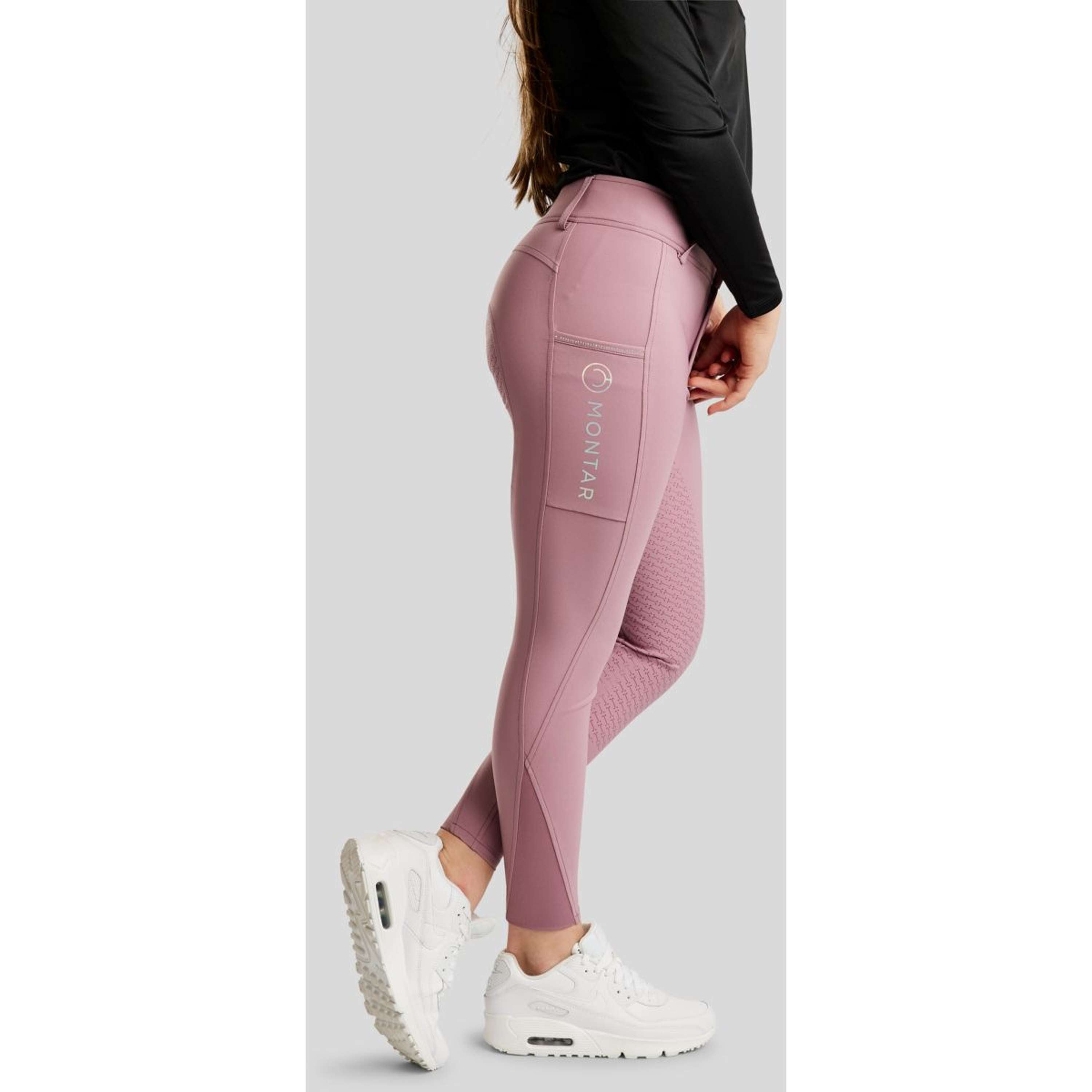 Montar Rijbroek MoCha Full Grip Geranie
