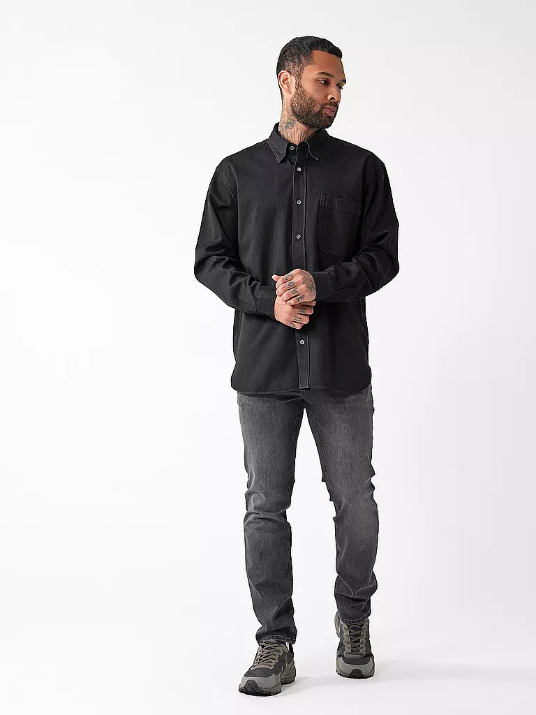 CLOSED Hemd FORMAL ARMY blau