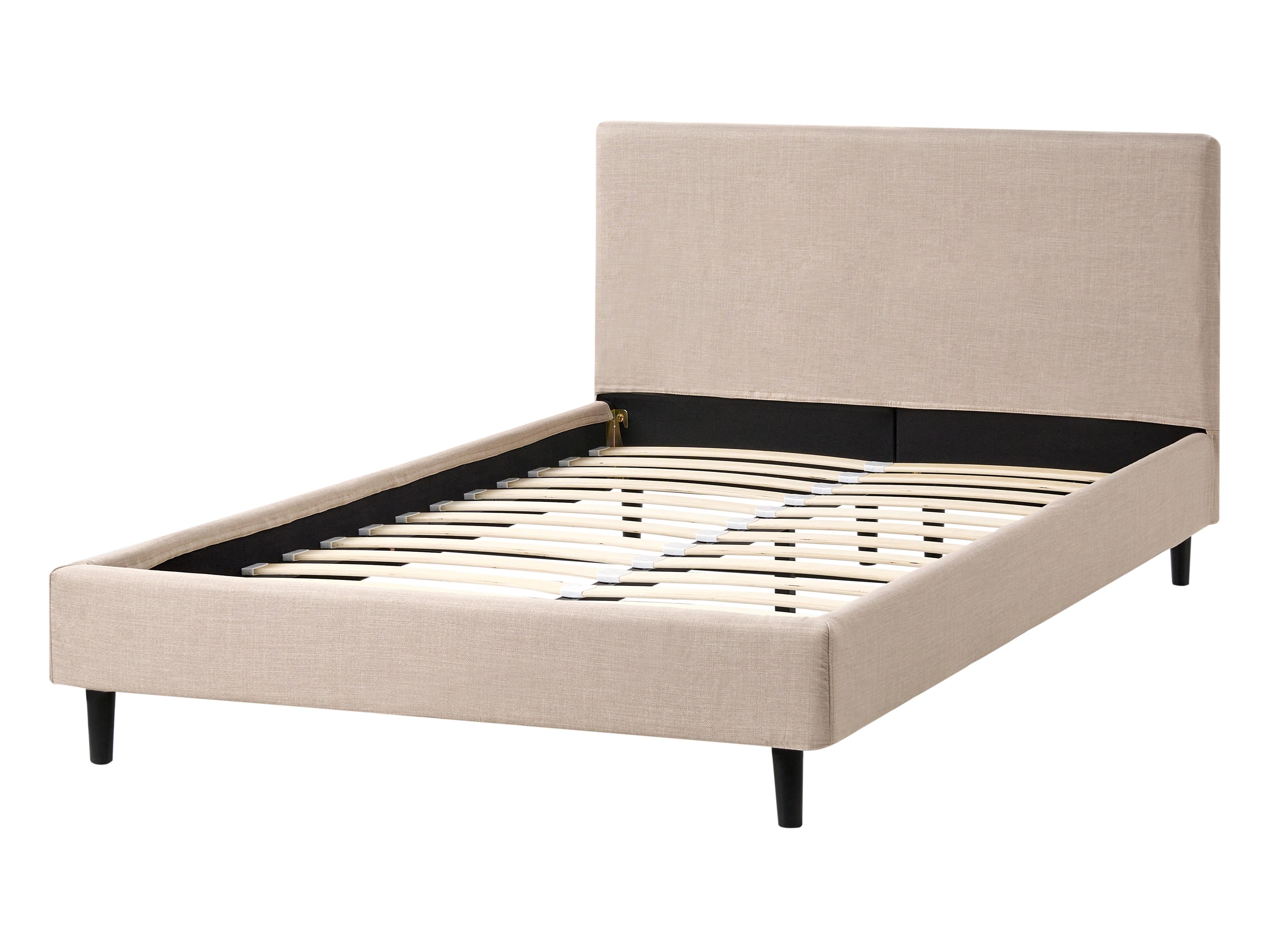 Bed Stof FITOU 120 x 200 cm Beige