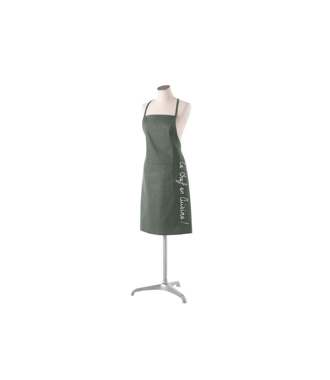 Tablier de Cuisine Cuistot 84cm Kaki