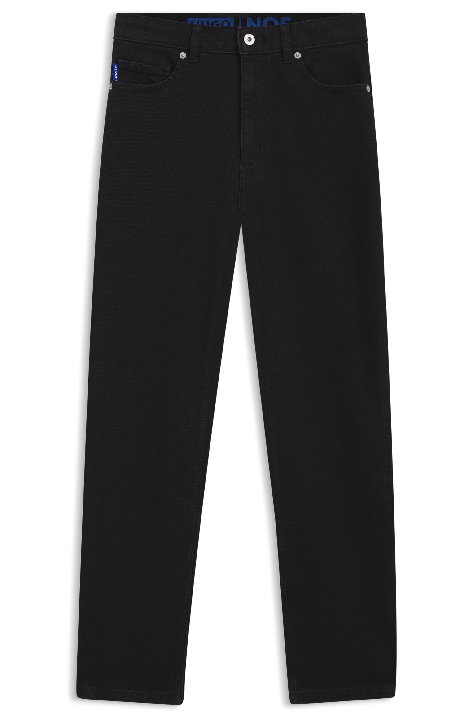 HUGO Blue Mom-Jeans »Noe« Straight Fit Jeans mit hoher Leibhöhe