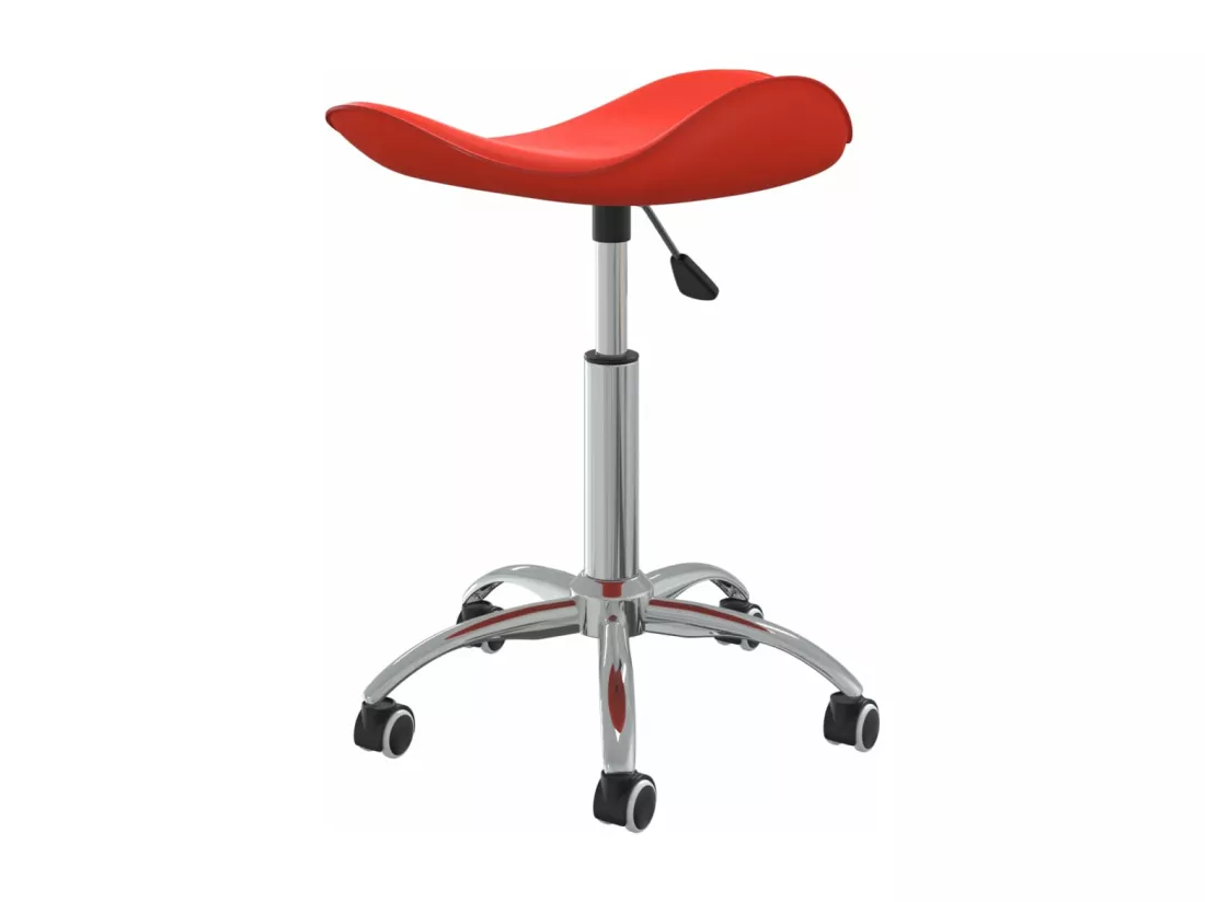 Chaise de bureau Rouge Similicuir