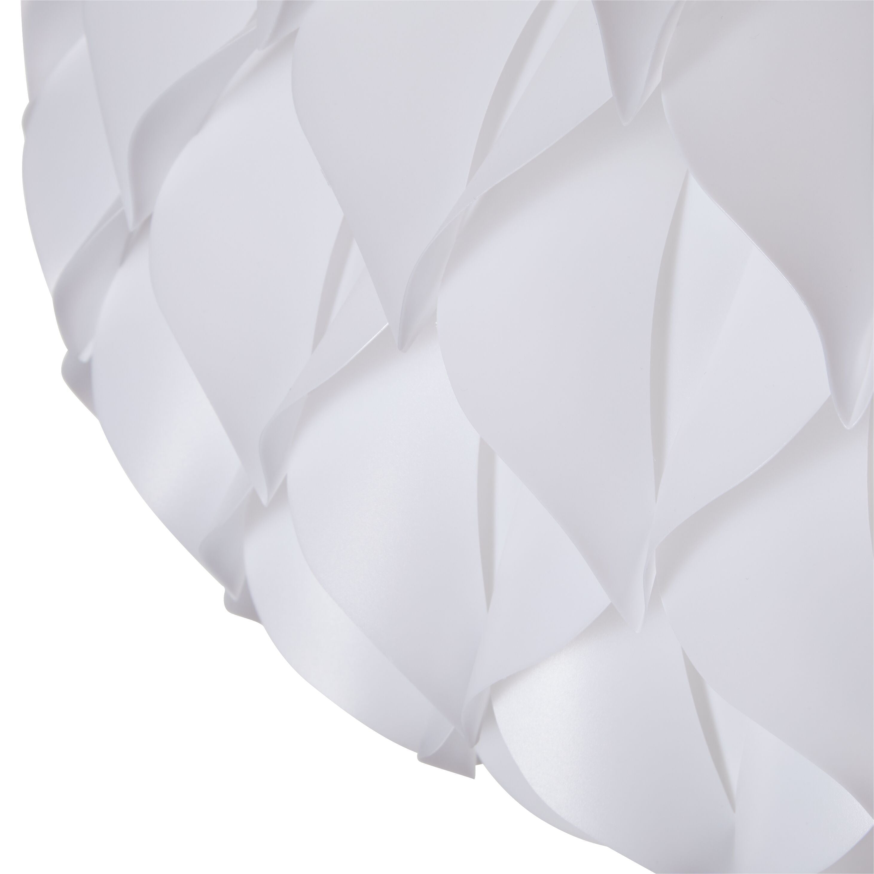 ALICE Hängeleuchte - Weiss / B: 54.0 cm x T: 54.0 cm x H: 113.0 cm