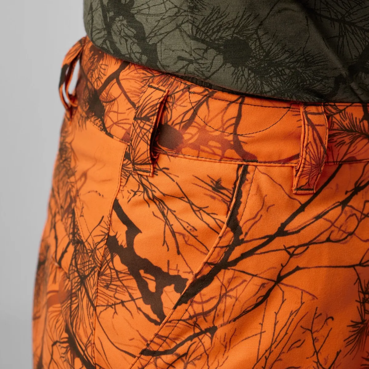 Fjällräven Men's Brenner Pro Winter Trousers Orange Multi Camo