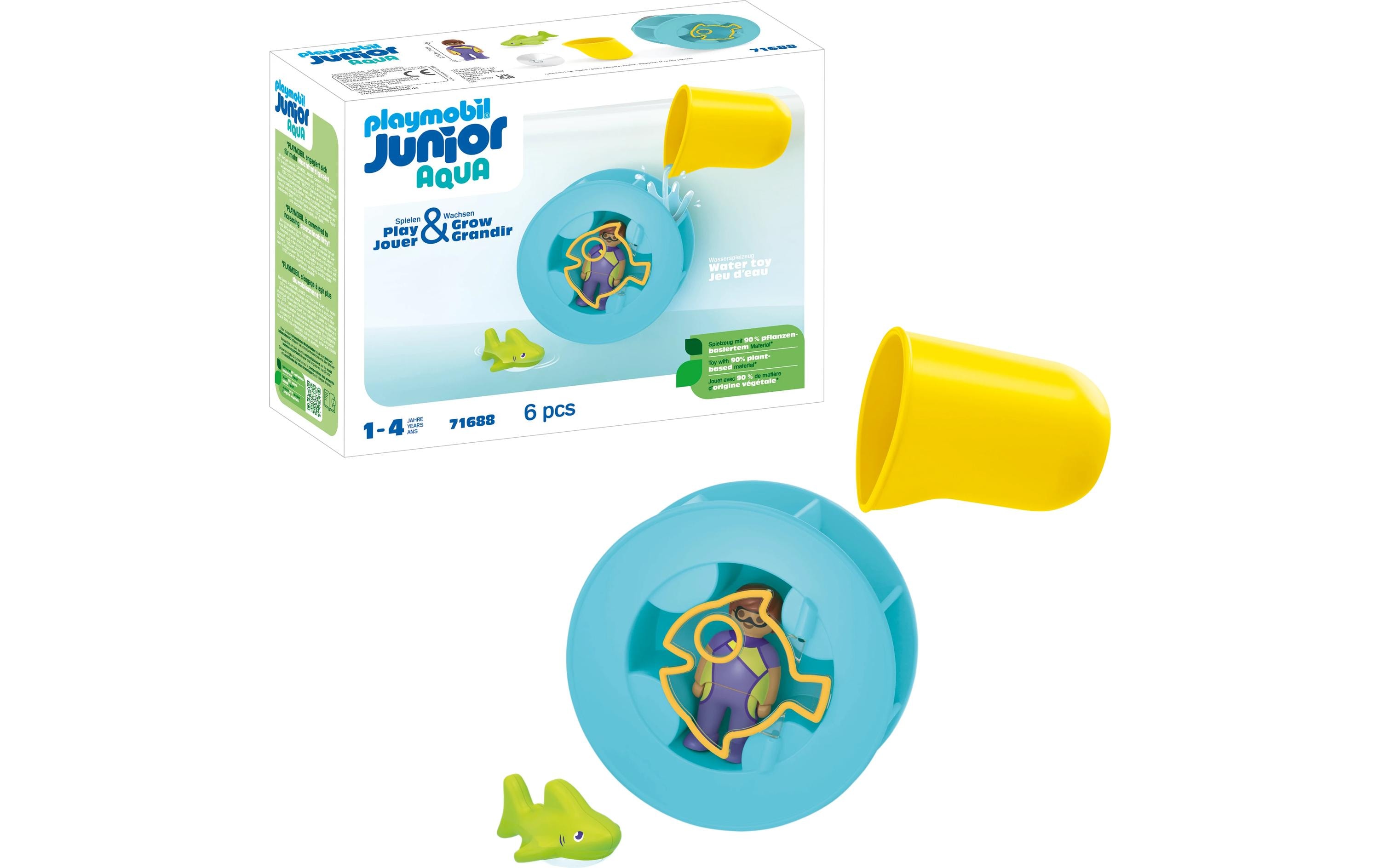 Junior AQUA: Wasserwirbelrad mit Babyhai 71688Figuren-Set für Kinder