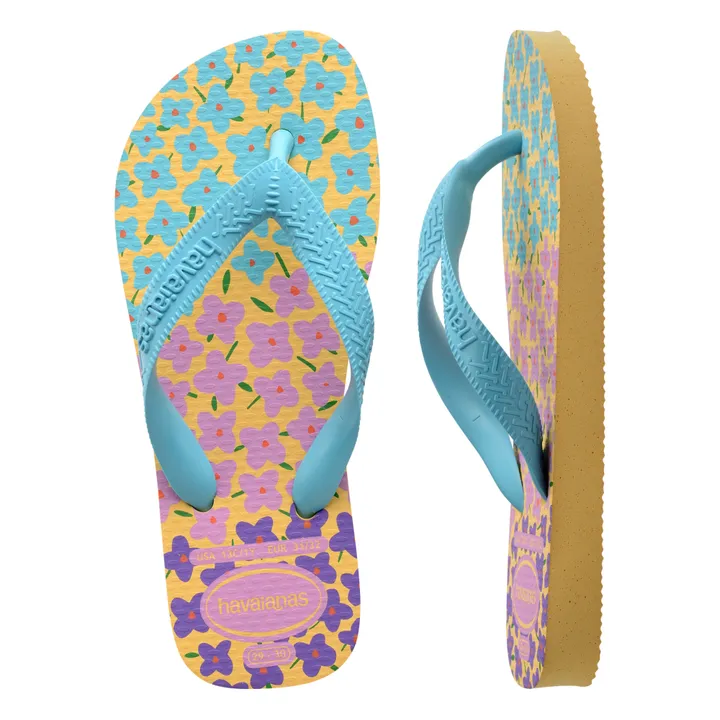 Havaianas Tongs Kids Flores  | Bleu