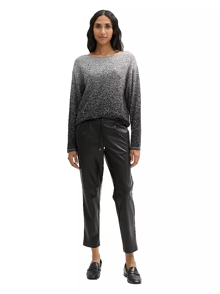 TOM TAILOR Hose 7/8 schwarz