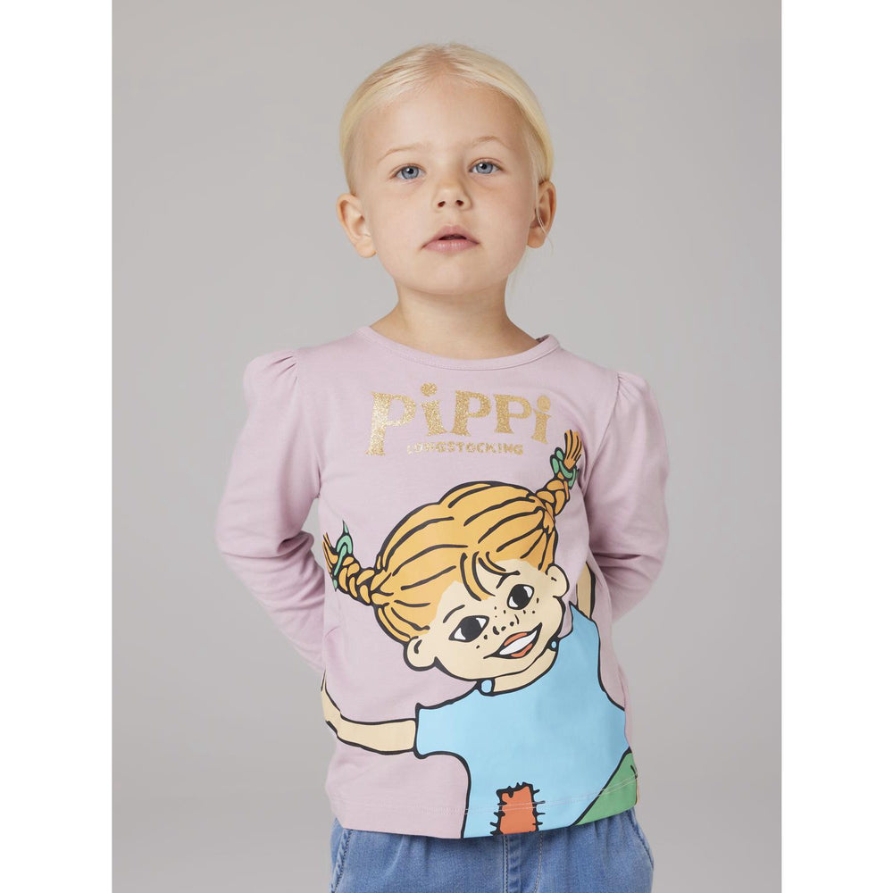 Køb Name It Keepsake Lilac Nmfsolma Pippi Ls Top Sky