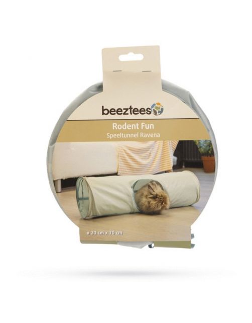 Beeztees Speeltunnel Ravena - Speelgoed - 70x20x20 cm 144 g Mintgroen