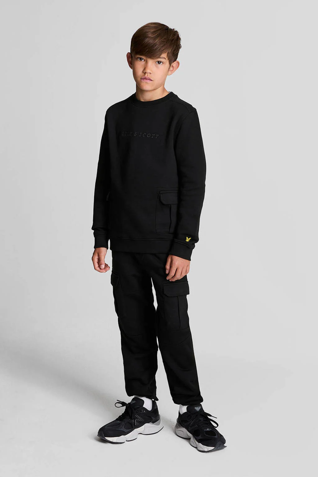 Lyle & Scott joggingbroek zwart