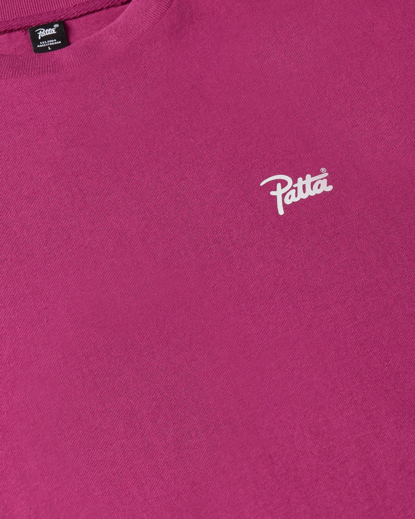 Patta Script Logo T-Shirt (Boysenberry)