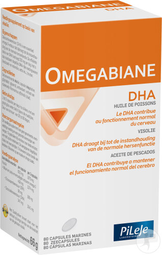 PiLeJe Omegabiane DHA 80 Capsules Marines