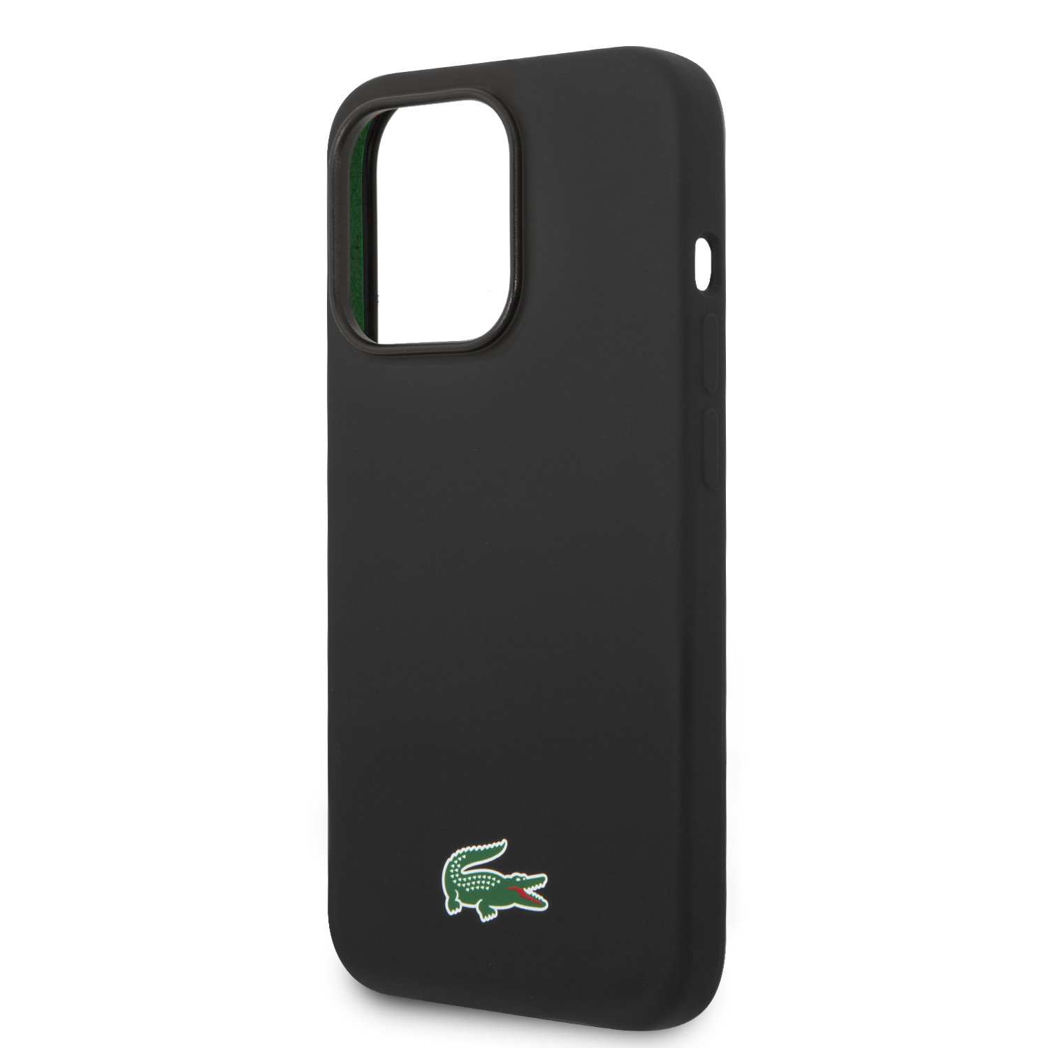 iPhone 15 Pro Max MagSafe Hardcase Silikon Hülle (LCHMP15XSLOK) - Schwarz