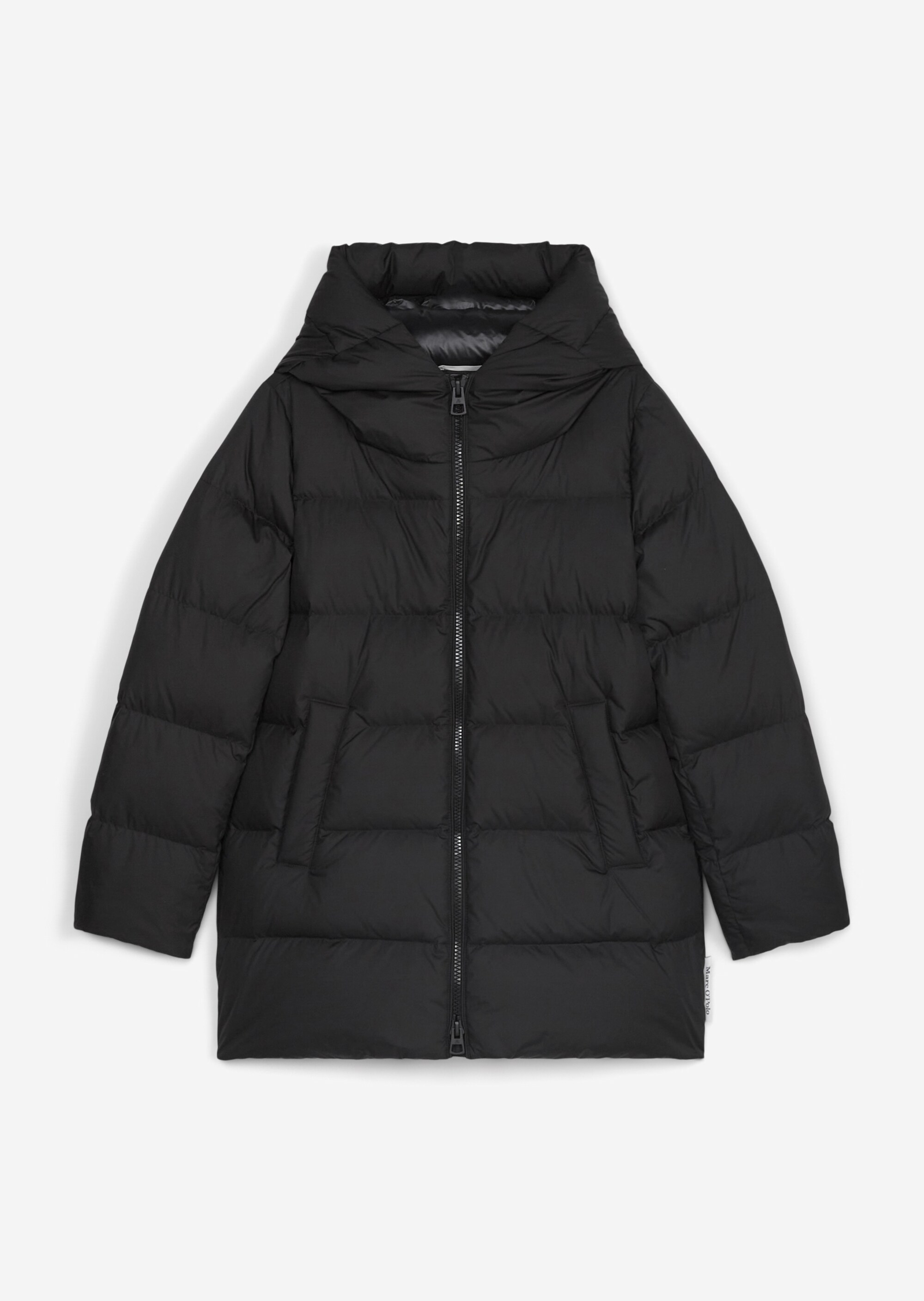 Puffer-Daunenjacke regularaus recycelten Materialien