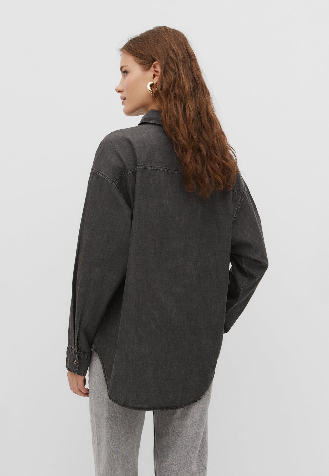Camisa jeans básica