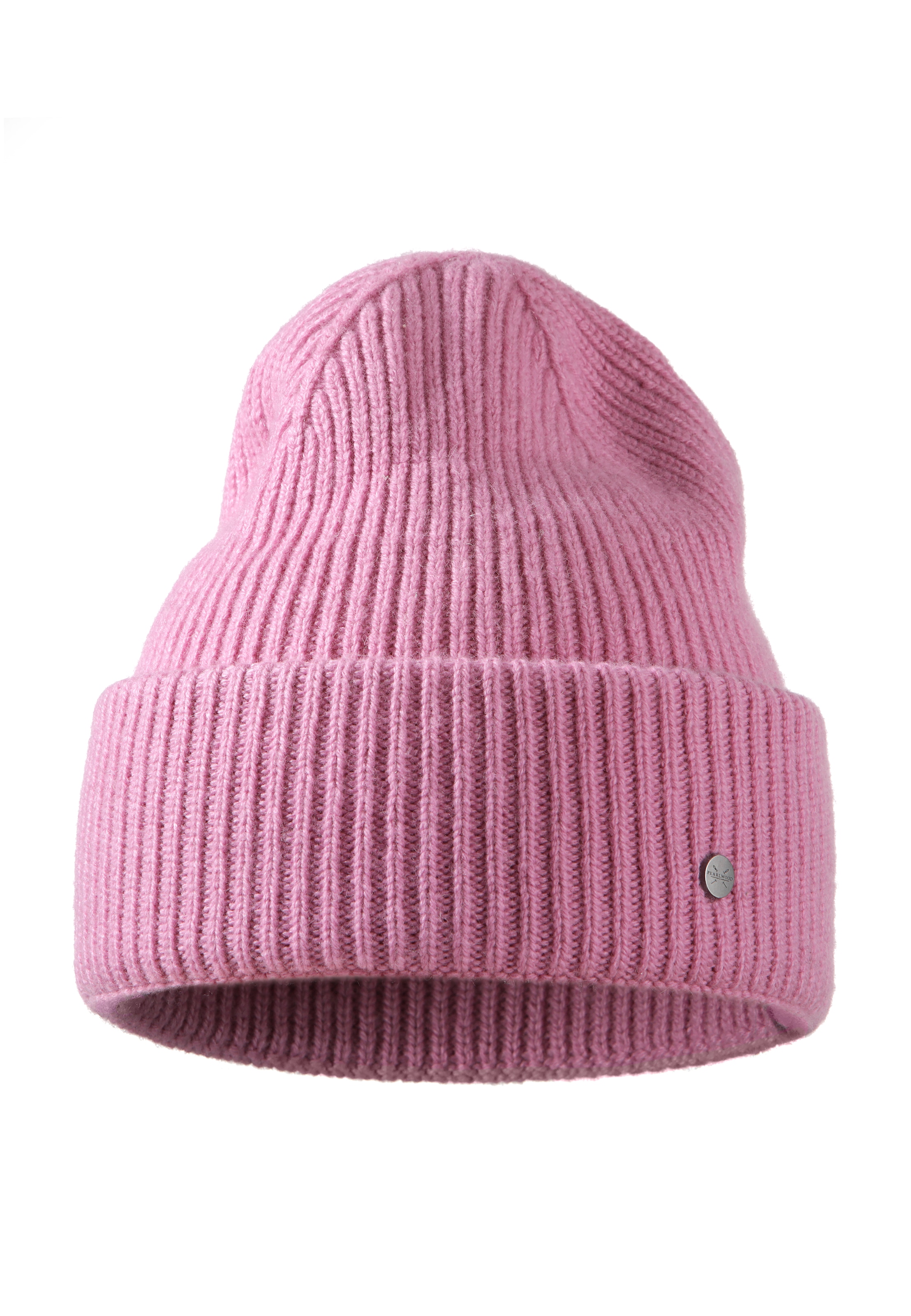 PEARLWOOD Strickmütze »IVA«, Feinripp, breiter Umschlag, Temperaturregulierend, Wollanteil
