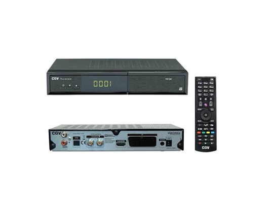 CGV - Décodeur satellite TNT HD Décodeur satellite premio sat hd-w5 + carte tntsat