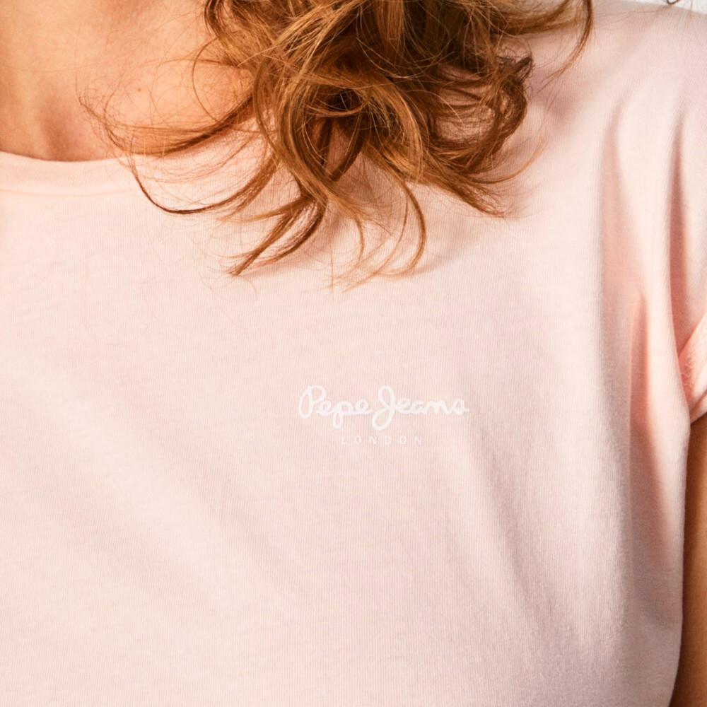 Pepe jeans T-shirt Rose Femme Pepe Jeans Bloom