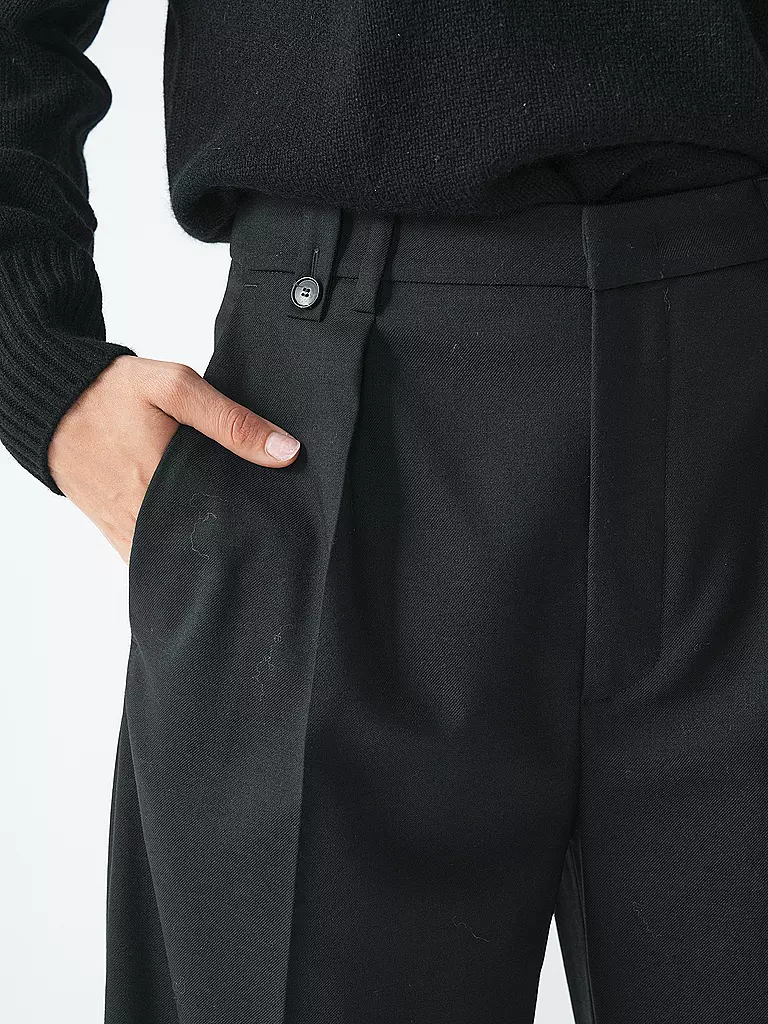 TELA Marlenehose MANCHESTER schwarz