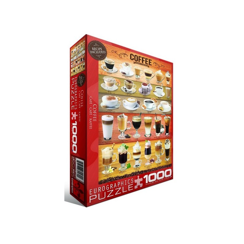 Puzzle 1000 pièces - Café