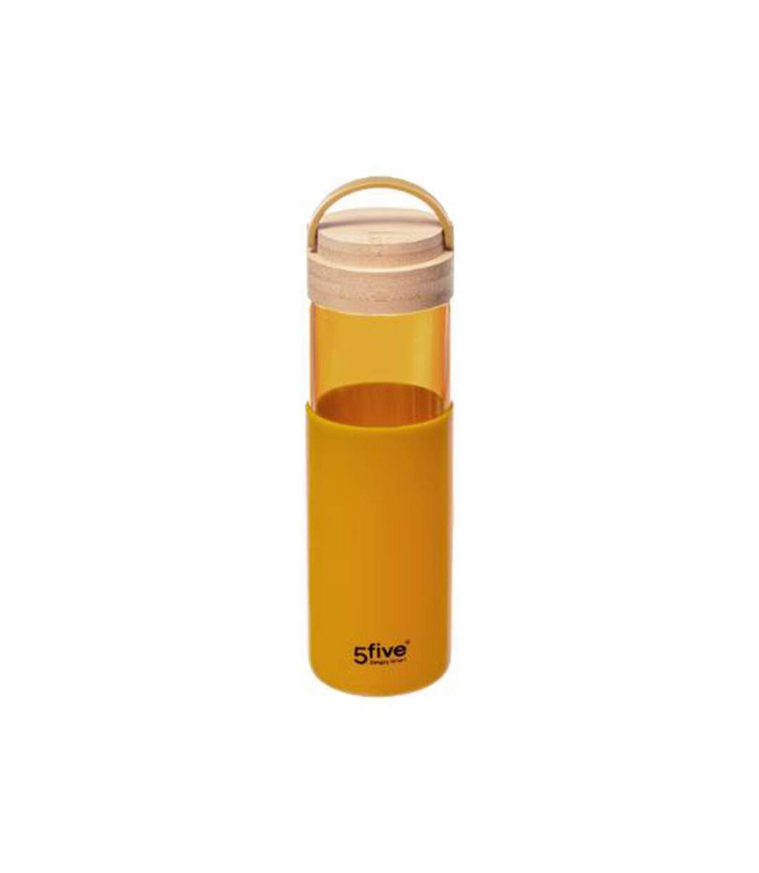 Bouteille Gourde en Verre Modern 0,55L Moutarde
