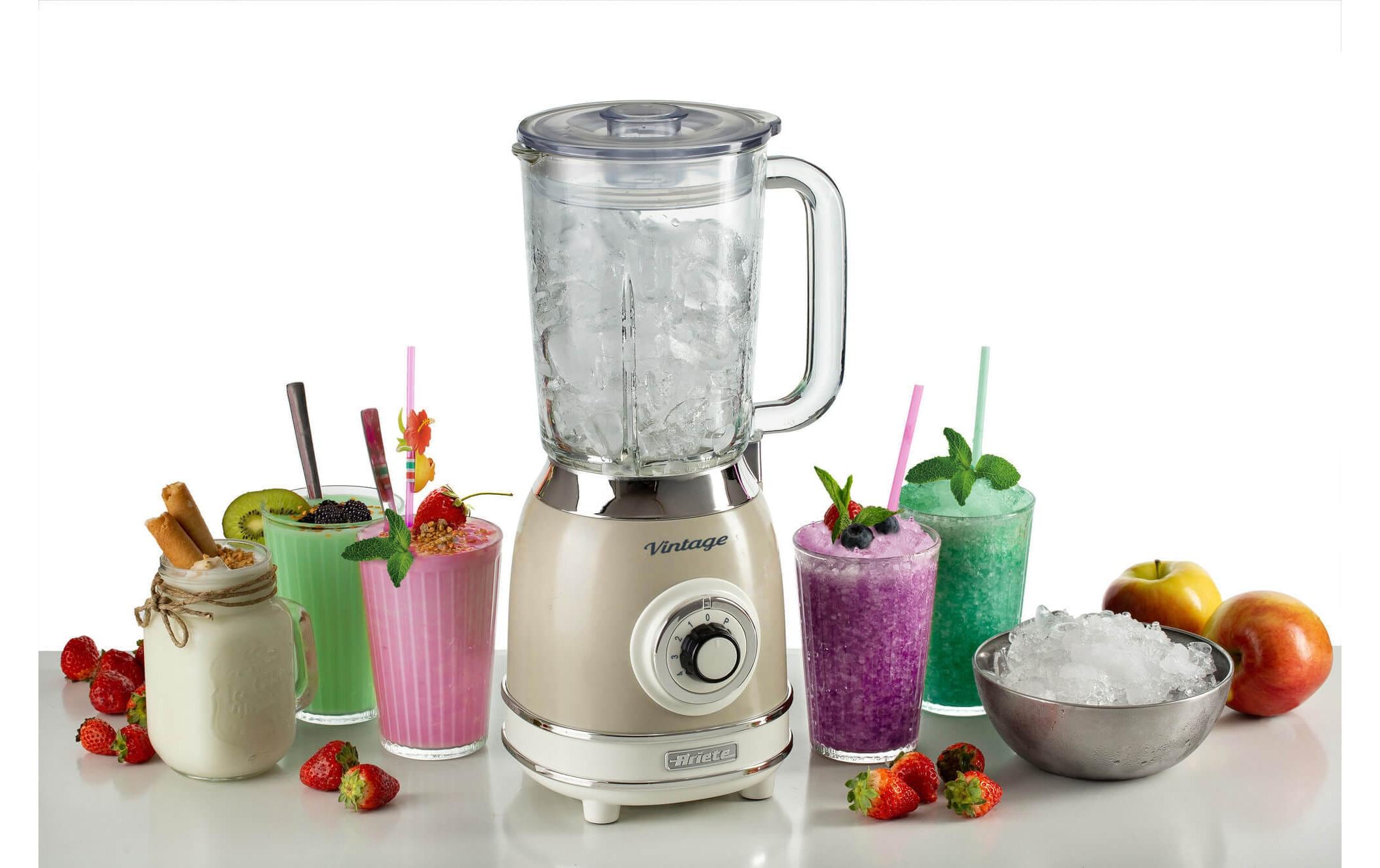 Standmixer Vintage BeigeKraftvoller Standmixer mit 1000 W Leistung