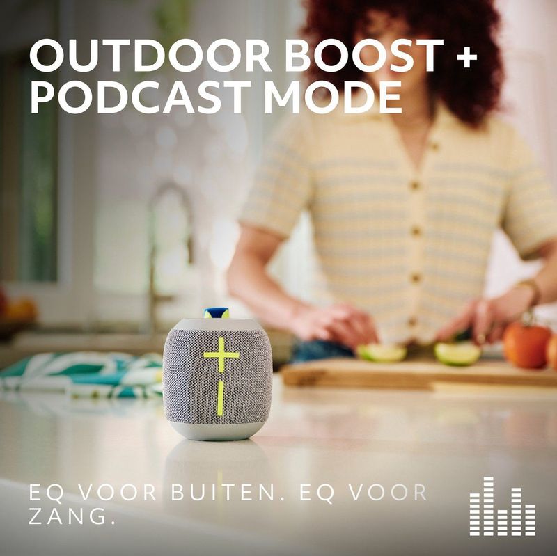 Ultimate Ears - WONDERBOOM 4 - Draadloze Speaker - Bluetooth - Blauw