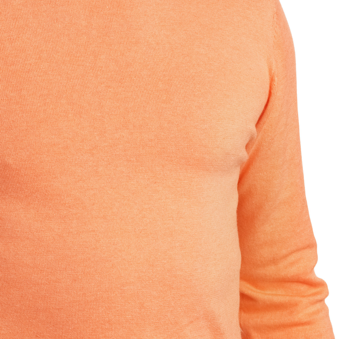VanVaan Herren Pullover in Unifarben orange