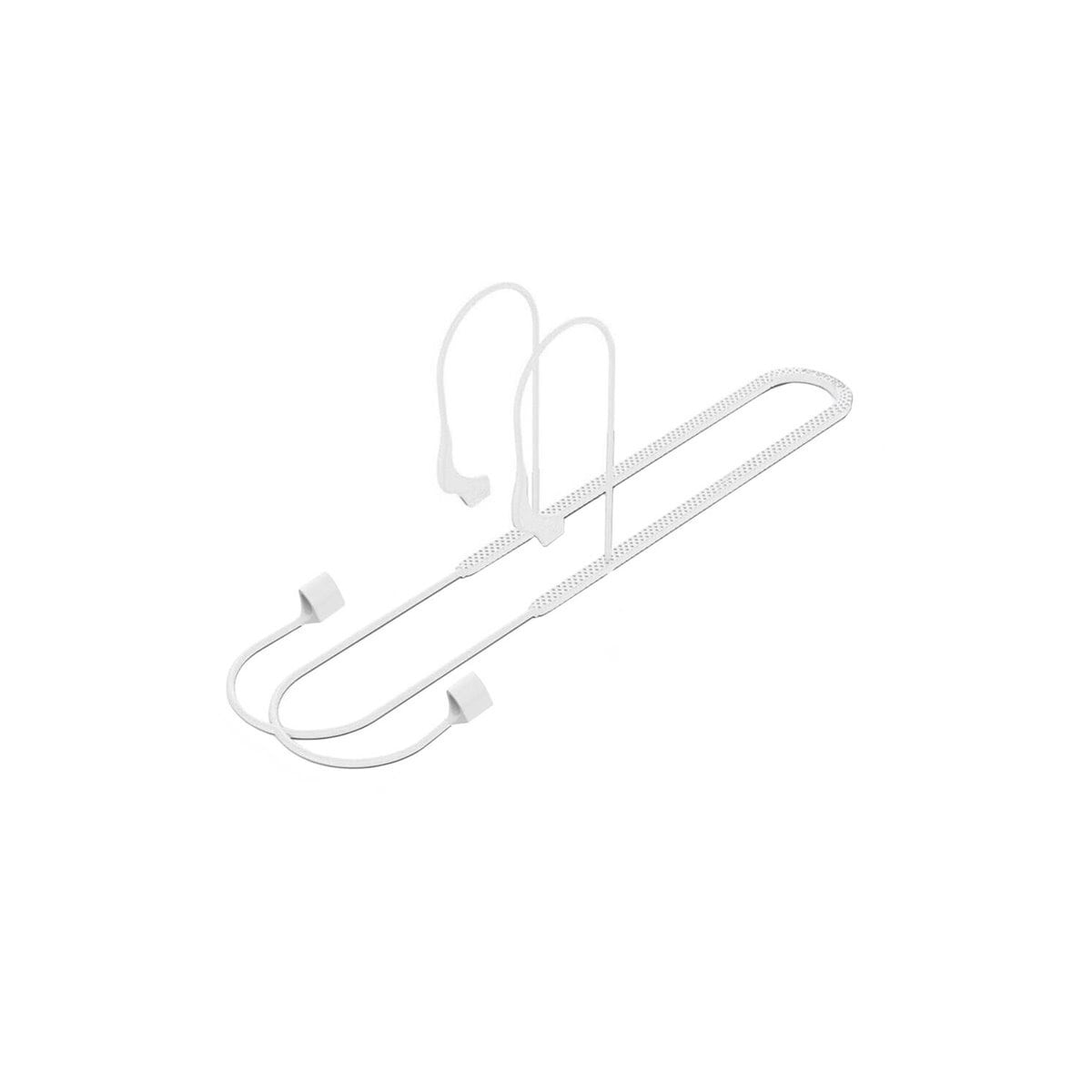 Silikonsnor med brillefeste Airpods - Hvit