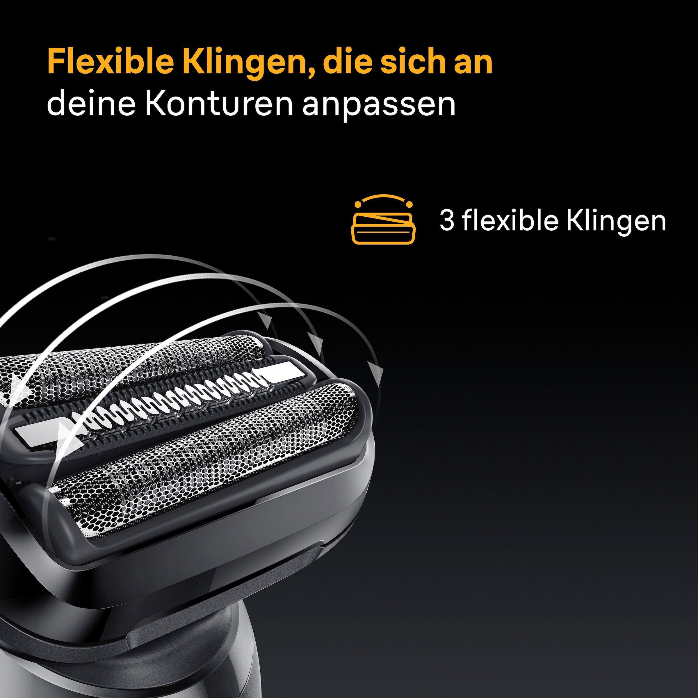Braun Elektrorasierer »Series 5 52-B1600s« 1 Stk. Aufsätze 100% wasserdicht, Körperpflege-Aufsatz, Bis zu 50 Min, Made in Germany