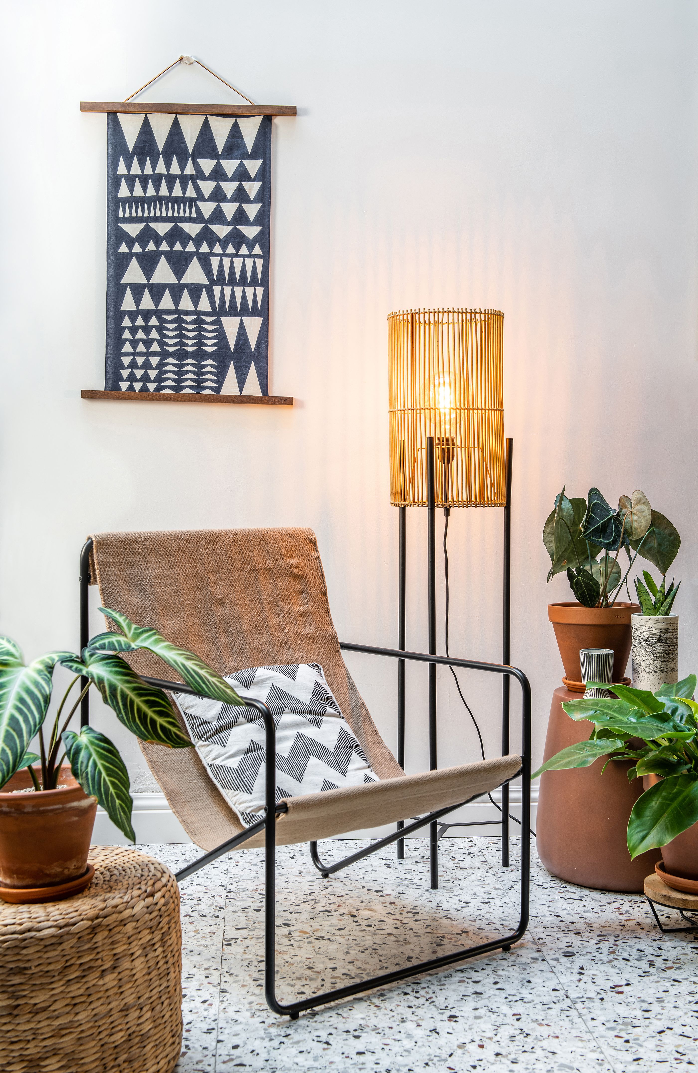 Vloerlamp  Jantine ⌀30  x H125 cm