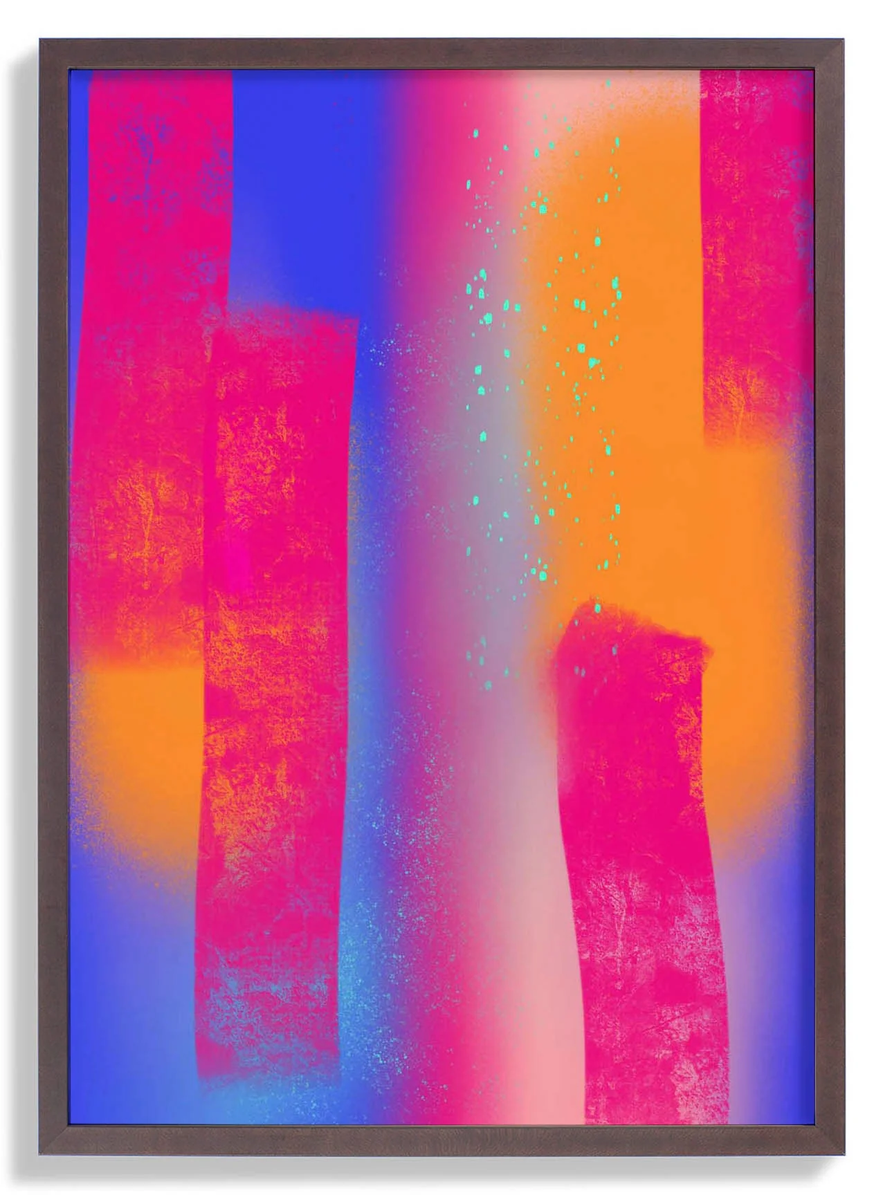 Glow Abstrakter Kunstdruck