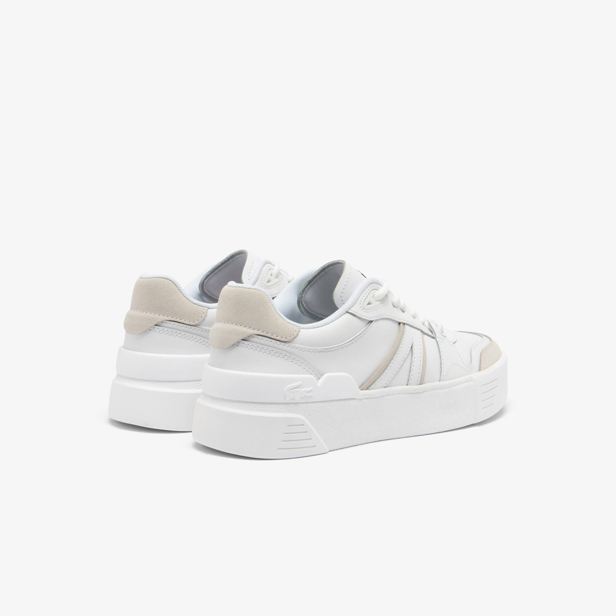 Damen L002 Sneaker Summer Style aus Leder Sneakers - Weiss - Lacoste - Damen