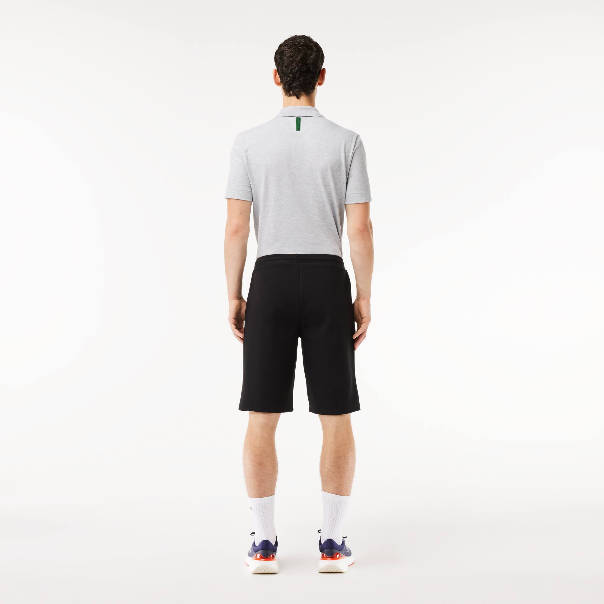 Herren Shorts aus Baumwollmischung Bermudas - Schwarz - Lacoste - Herren