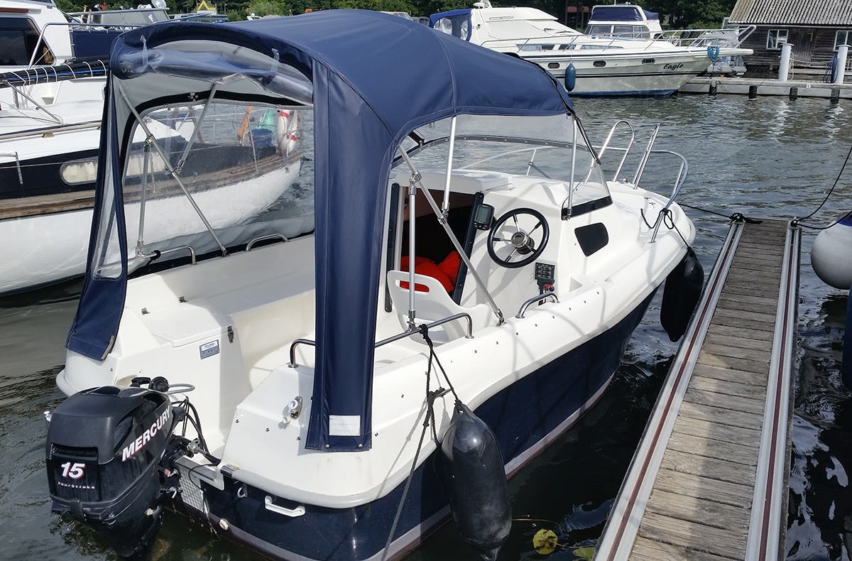 Romantische Bootstour in Waren an der Müritz