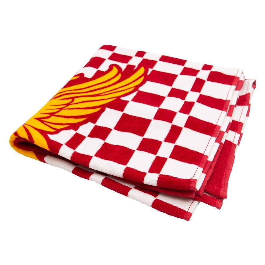 Liverpool Serviette de Plage - Rouge
