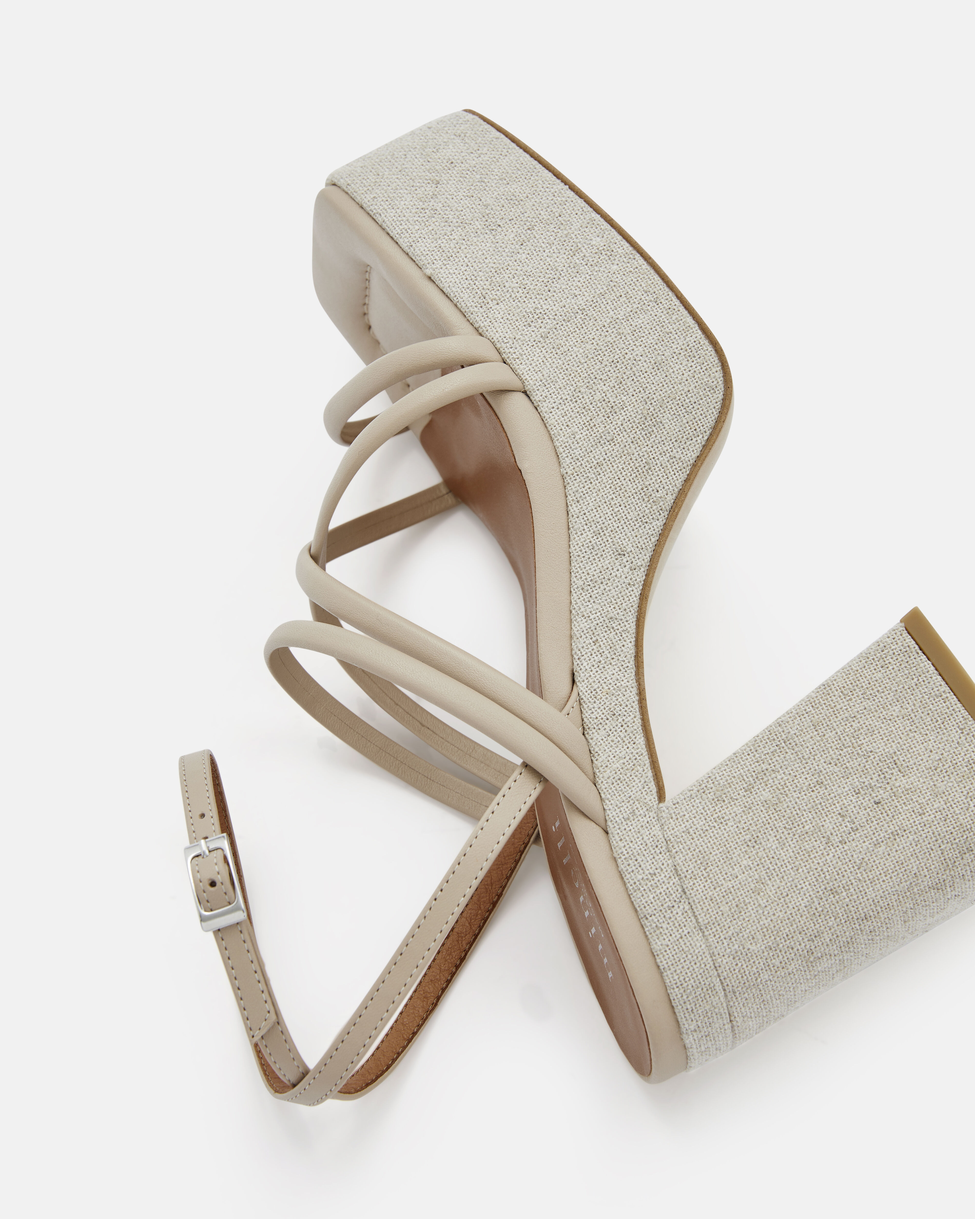 SANDALE à TALON AGRETA Beige