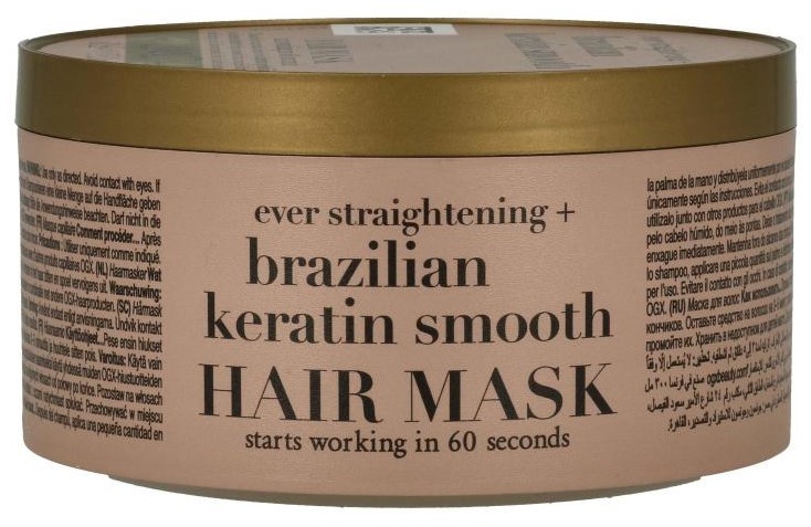 OGX Ever Straightening+ Brazilian Keratin Smooth Hair Mask 300 ML