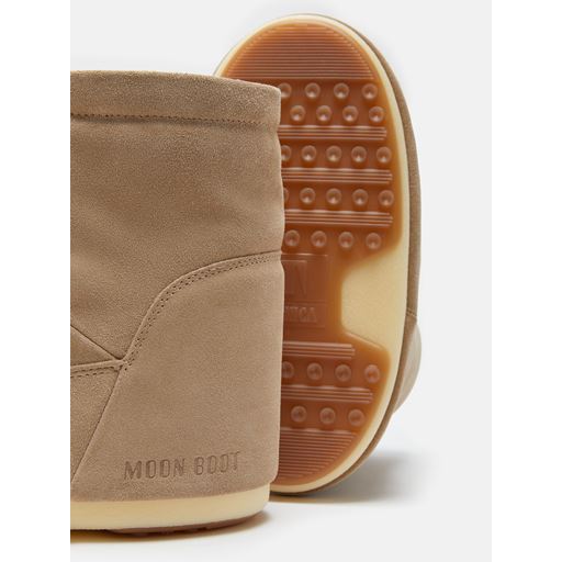 Moon Boot Low Icon Suede Støvler, Sand, 42/44