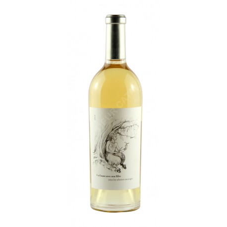 Clos des fées - Un faune avec son fifre blanc