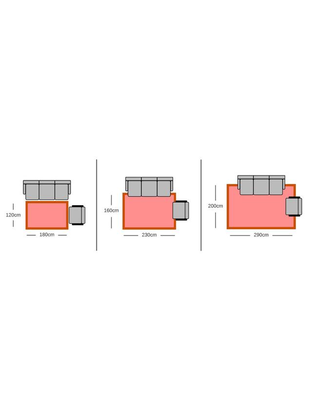 Waschbarer In- & Outdoor Teppich, 230 x 160 cm