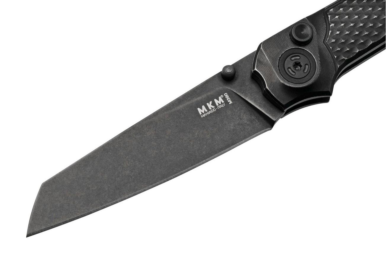MKM Miura Dark Stonewash Titanium MI-TDSW zakmes, Simone Tonolli design