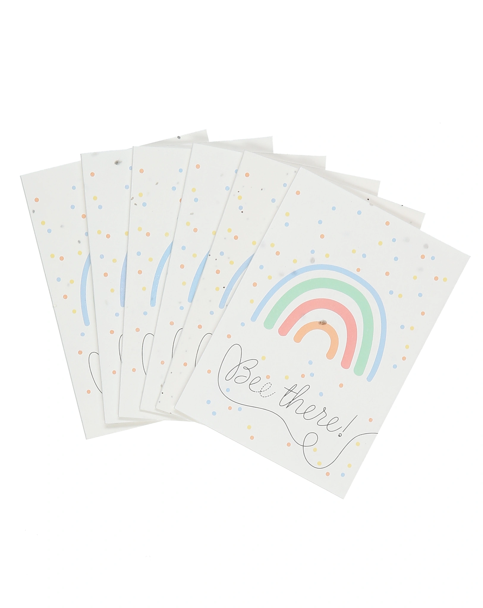 Einladungskarten PLANT & GROW aus Samenpapier 6er-Set