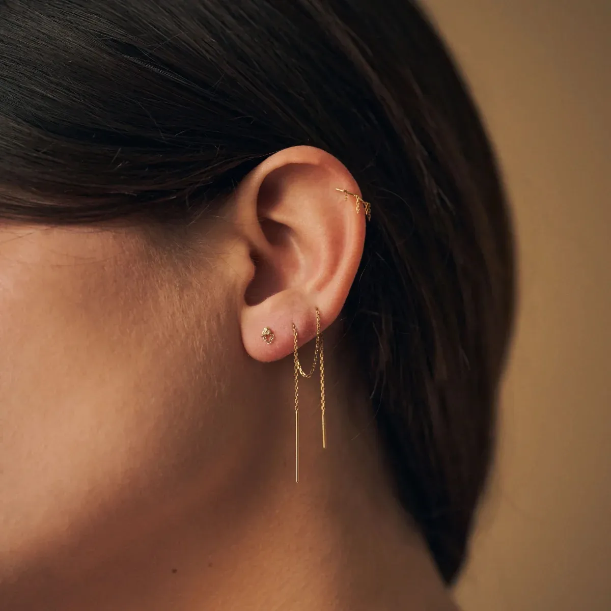 Boucle d'Oreille Alba Longue Douze Paris