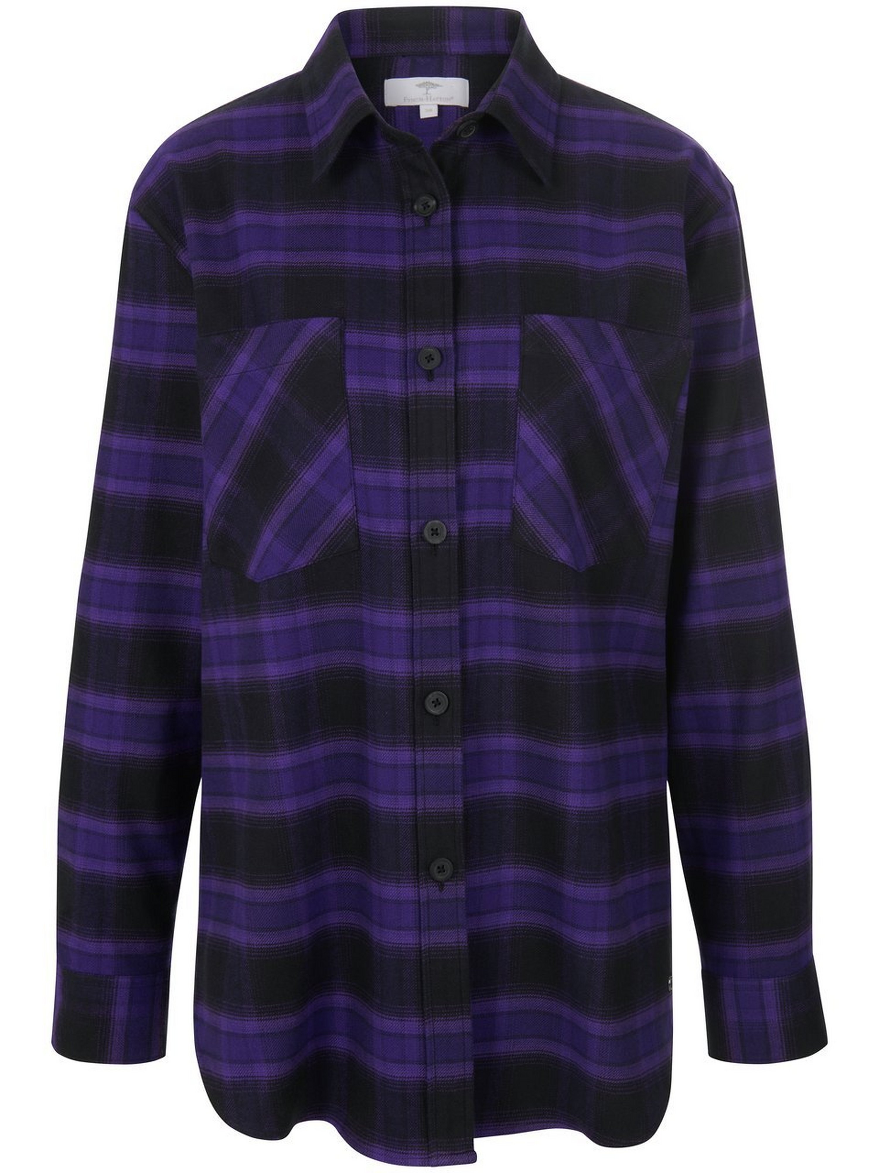 Bluse mit Hemdkragen