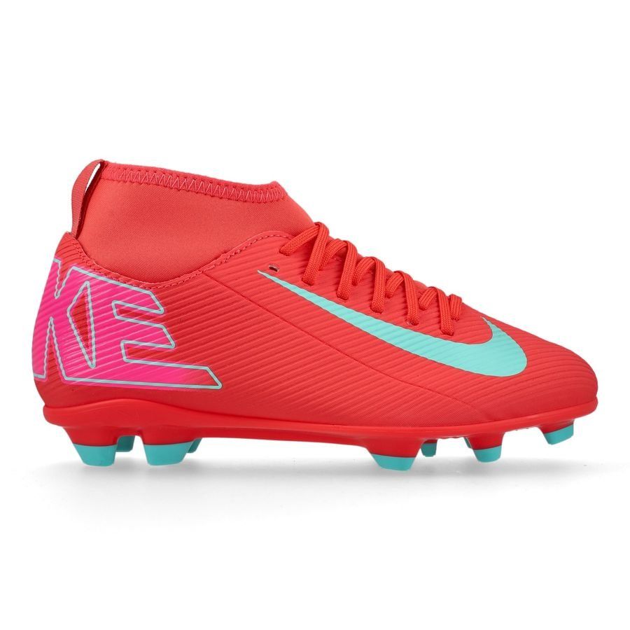 Nike Mercurial Superfly 10 Club MG Mad Energy - Rouge/Vert Enfant
