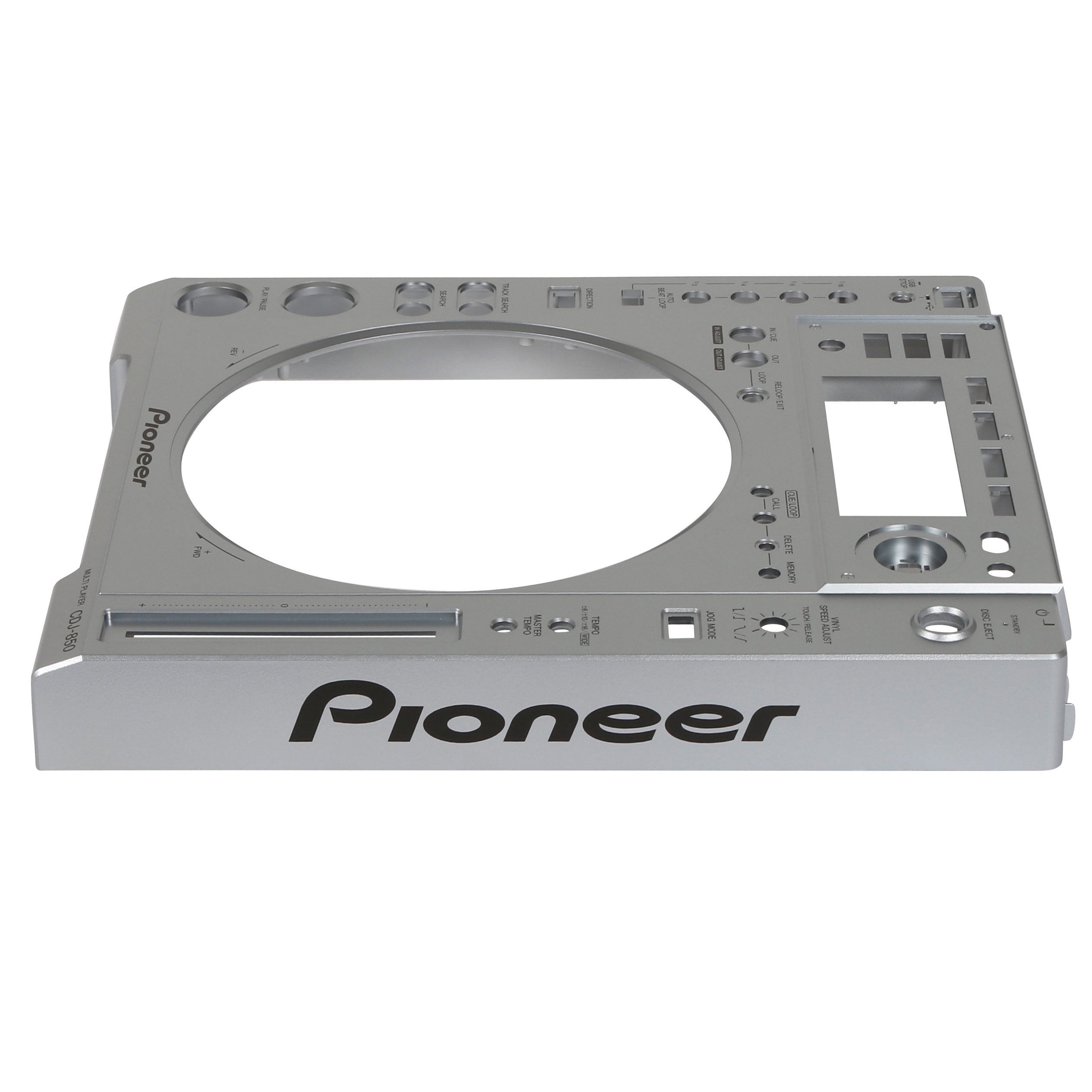 Pioneer spareparts DNK5786 control panel CDJ-850 zilver